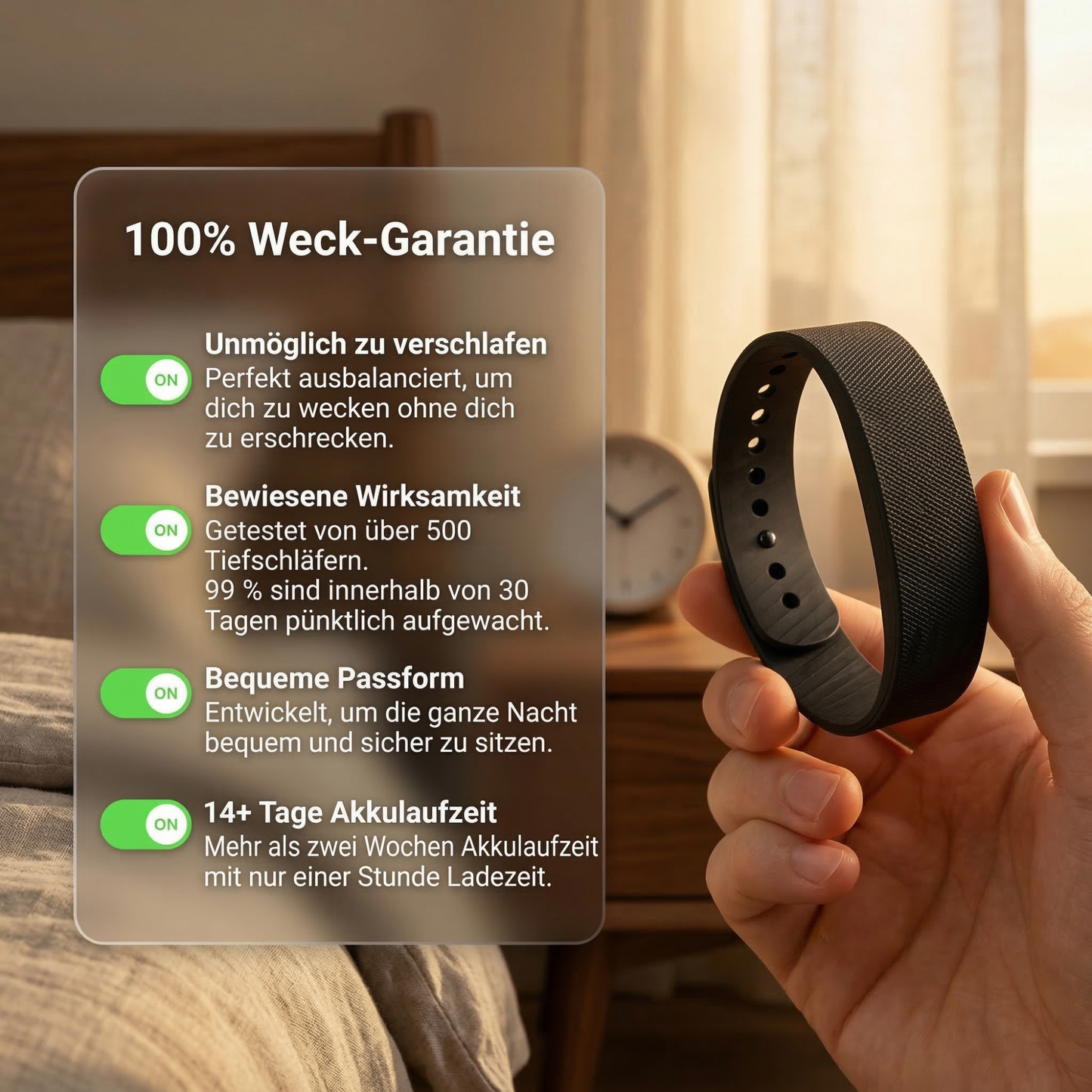 Vibrierendes Armband für Kinder mit ADHS